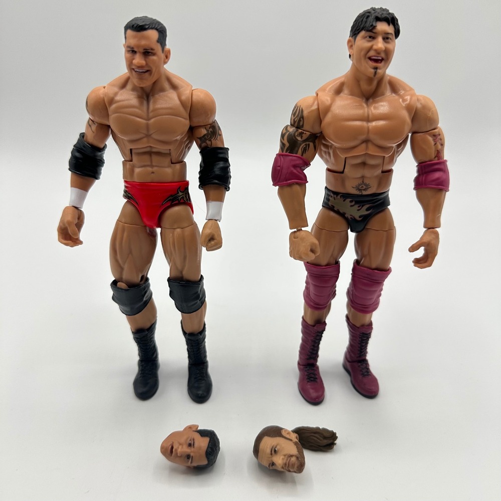 Mattel Elite Evolution 3-Pack Batista Triple H Randy Orton Action Figures